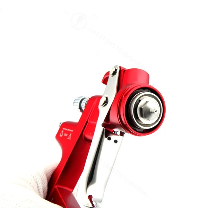 4000B HVLP Pneumatic Spray Gun Automotive Sheet Metal Topcoat Clear Coat Paint Gun Fine Atomization Car Painting Tool