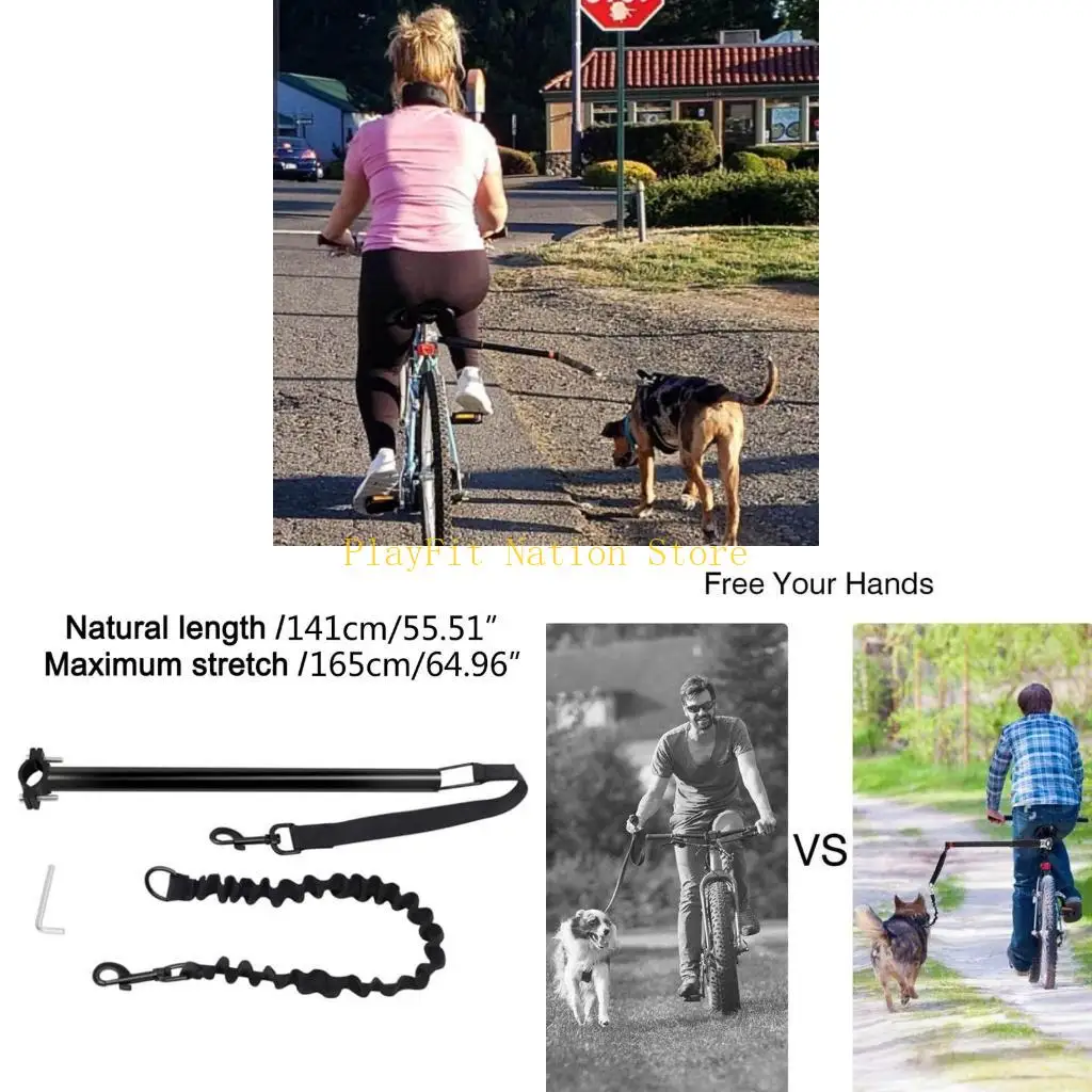 

242F Pet Hands Leash,Dog Exerciser Leash Pull Strength Adjustable Length