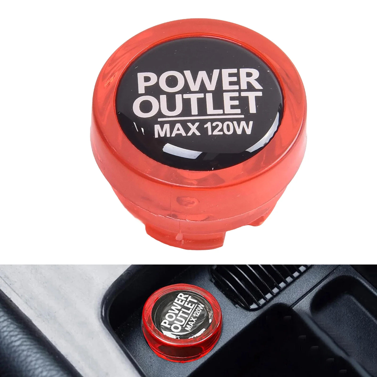 Dust Plug Power Outlet Easy Installation Effective Protection Features High Universality Fitment Vehicle Accessories