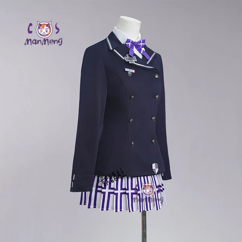 HK416 Klukai juego niñas disfraz de primera línea Cosplay nuevo uniforme JK camisa abrigo falda calcetines accesorios fiesta de Halloween mujer hombre traje