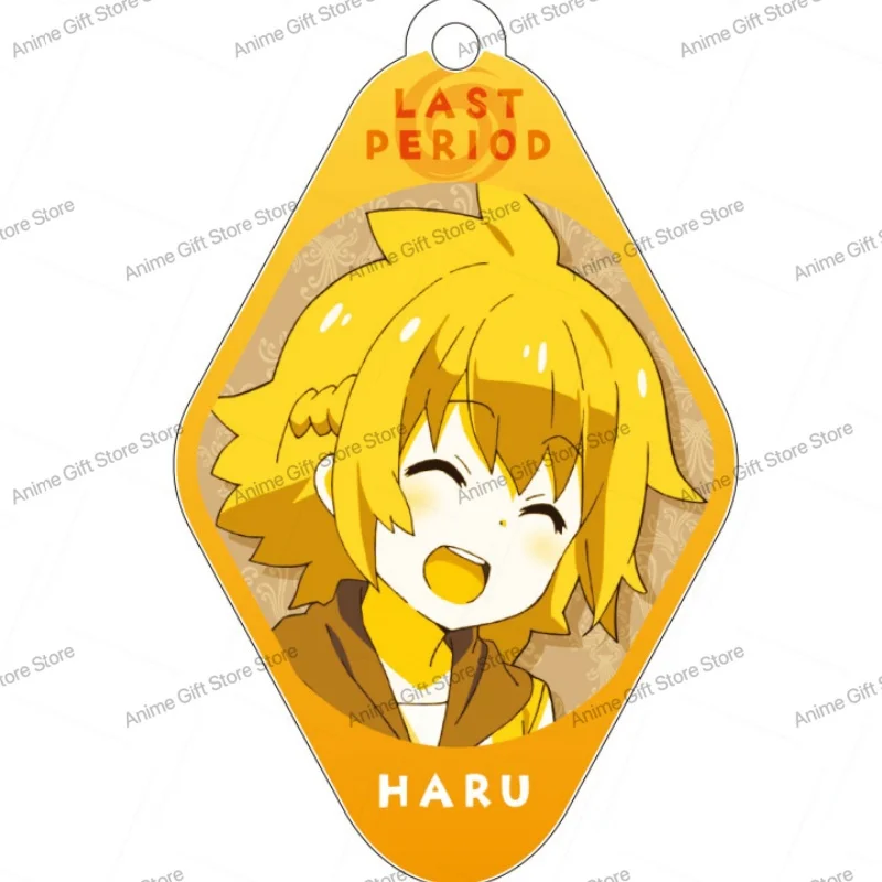 Game Last Period The Story of an Endless Spiral Acrylic Keychain Collecting 6CM Schoolbag pendant Cosplay Toy For Gift 6cm