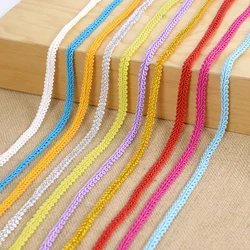 5/10m Trim Lace Ribbon For DIY Craft Sewing Centipede Braided Lace Ribbons Home Party Decor Handmade Clothes Curve Seing Lace