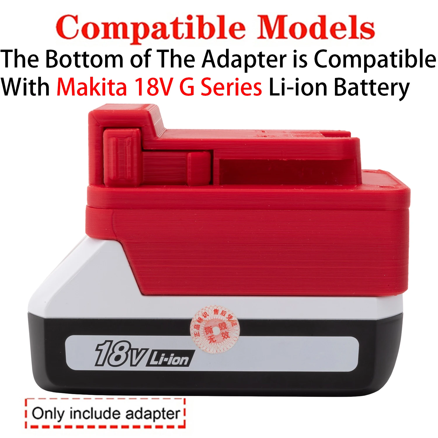 Battery Adapter for Milwaukee 18V Li-ion Tool to Makita 18V G Li-ion Battery Adapter Converter Power Tool Accessory