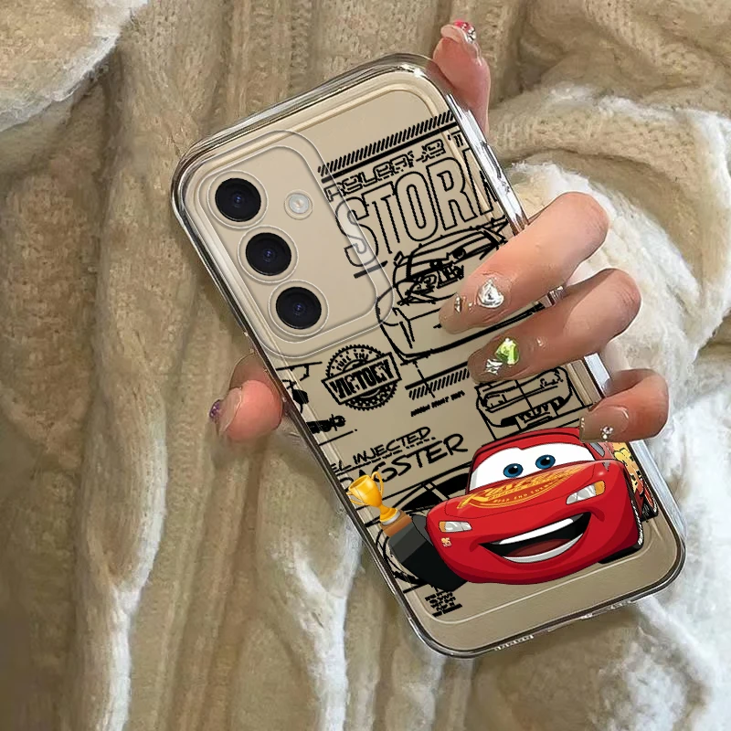 เคสโทรศัพท์ลายดิสนีย์ไลท์นิ่งแมคควีนสำหรับ Samsung Galaxy A14 A25 A33 A55 A23 A34 A35 A36 A13 A26 A24 A73 A54 A15 A56