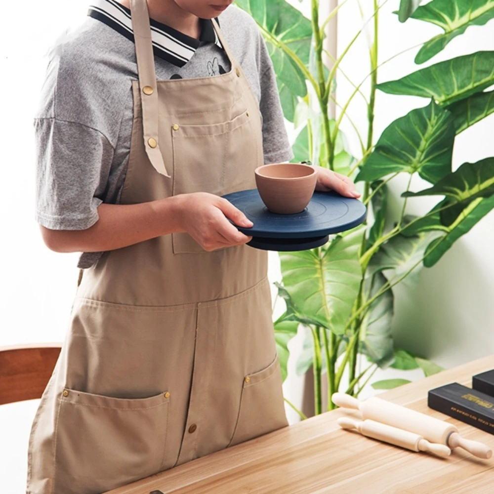 

Ceramic Apron, Neck Hanging Style, Split Leg Style, Canvas Waterproof Apron, Ceramic Tools