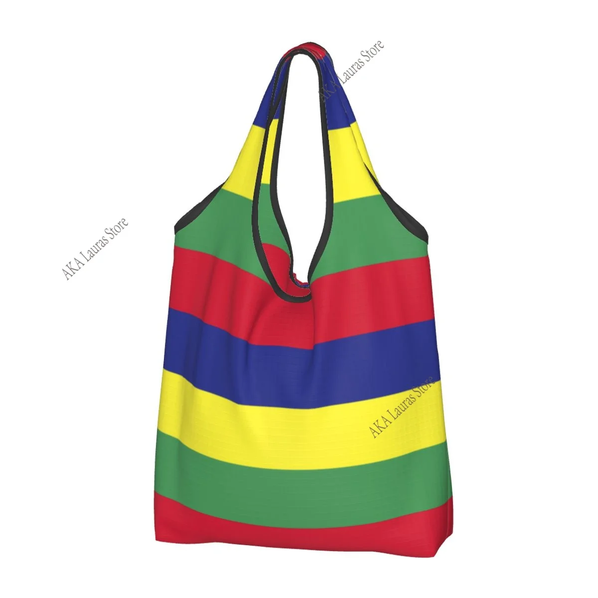 Shoulder Bag Mauritius Flag Ladies Handbag Tote Bag Reusable Large Bag