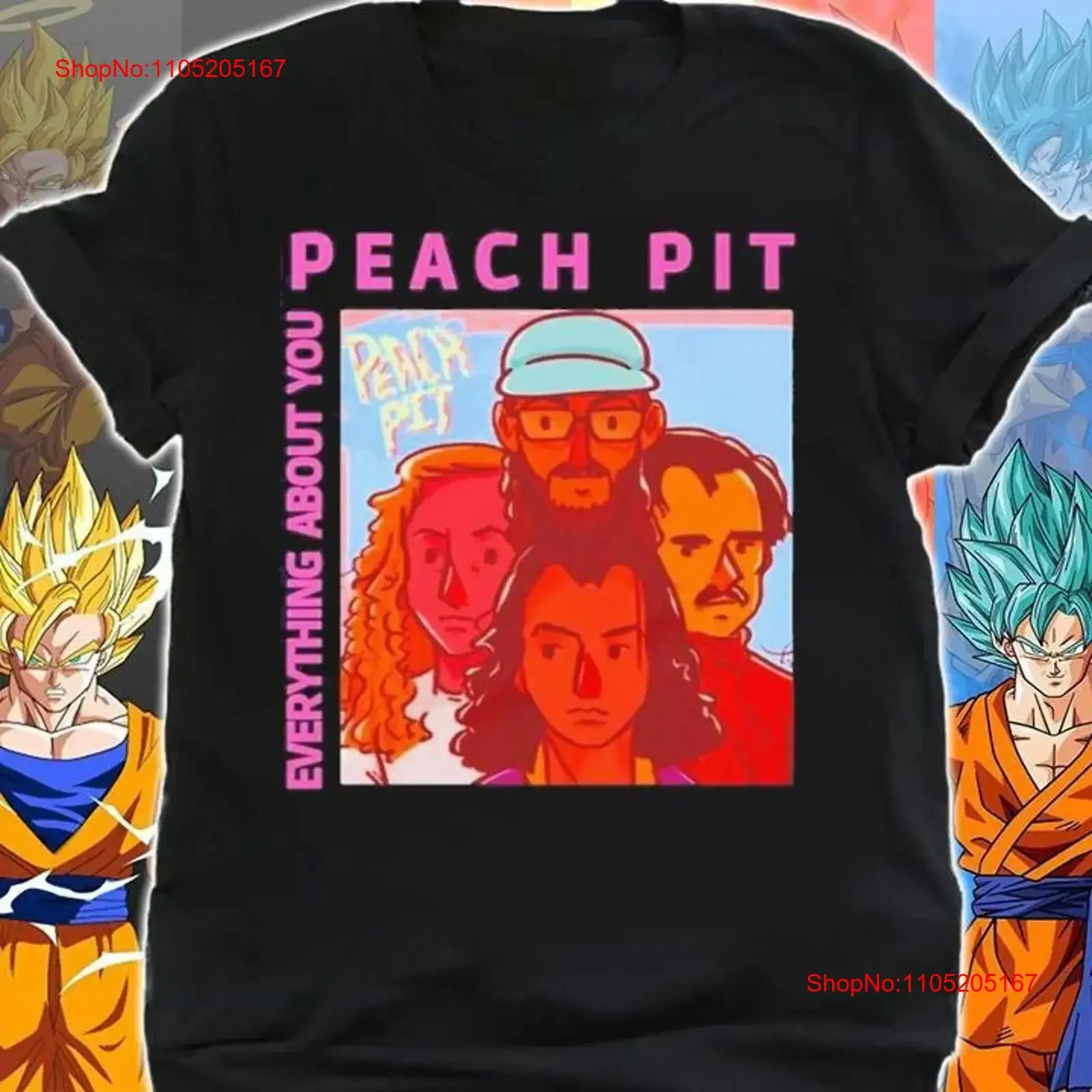 Peach Pit Band After Dark For Fan T Shirt S 45XL ZL1868 vintage Washed Comfortable Stylish homme Unisex designer clothes
