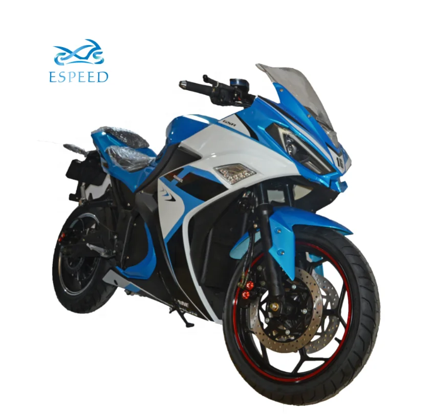 2019  newest 3000w fast racing best autonomy electric motorcycle for sale