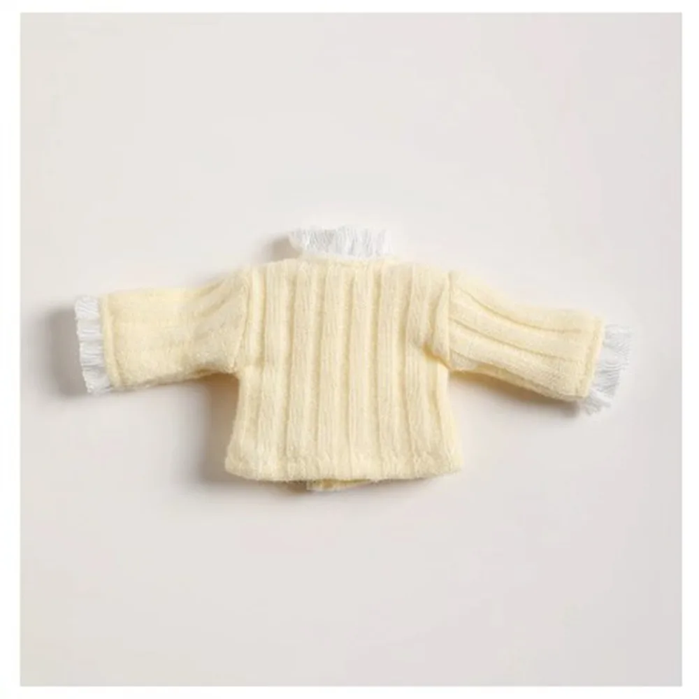 

Свободные штаны для куклы 1/12, повседневная одежда, однотонные эластичные рубашки с длинными рукавами, модная милая одежда для куклы 1/11 OB11