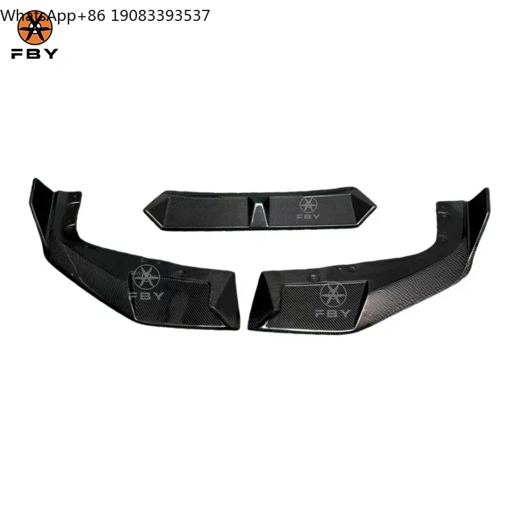 

High Quality LD Style Carbon Fiber Front Bumper Lip for BMW X5M F95 Lci Front Spoiler Body Kit
