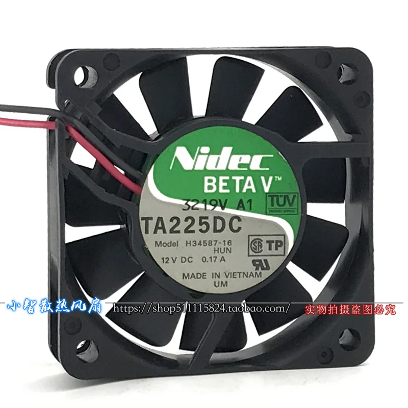 ORIGINAL H34587-16 TA225DC 12V 6015 60*60*15mm NEW COOLING FAN RADIATOR