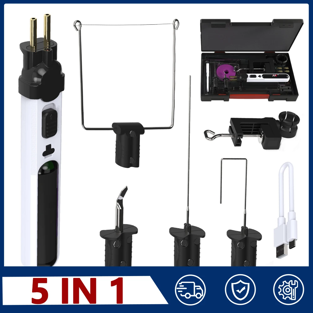 

Многофункциональный пенопластовый резак, беспроводной пенопластовый паяльник, сварочные кольцевые резьбовые инструменты для рукоделия, работает с губкой КТ