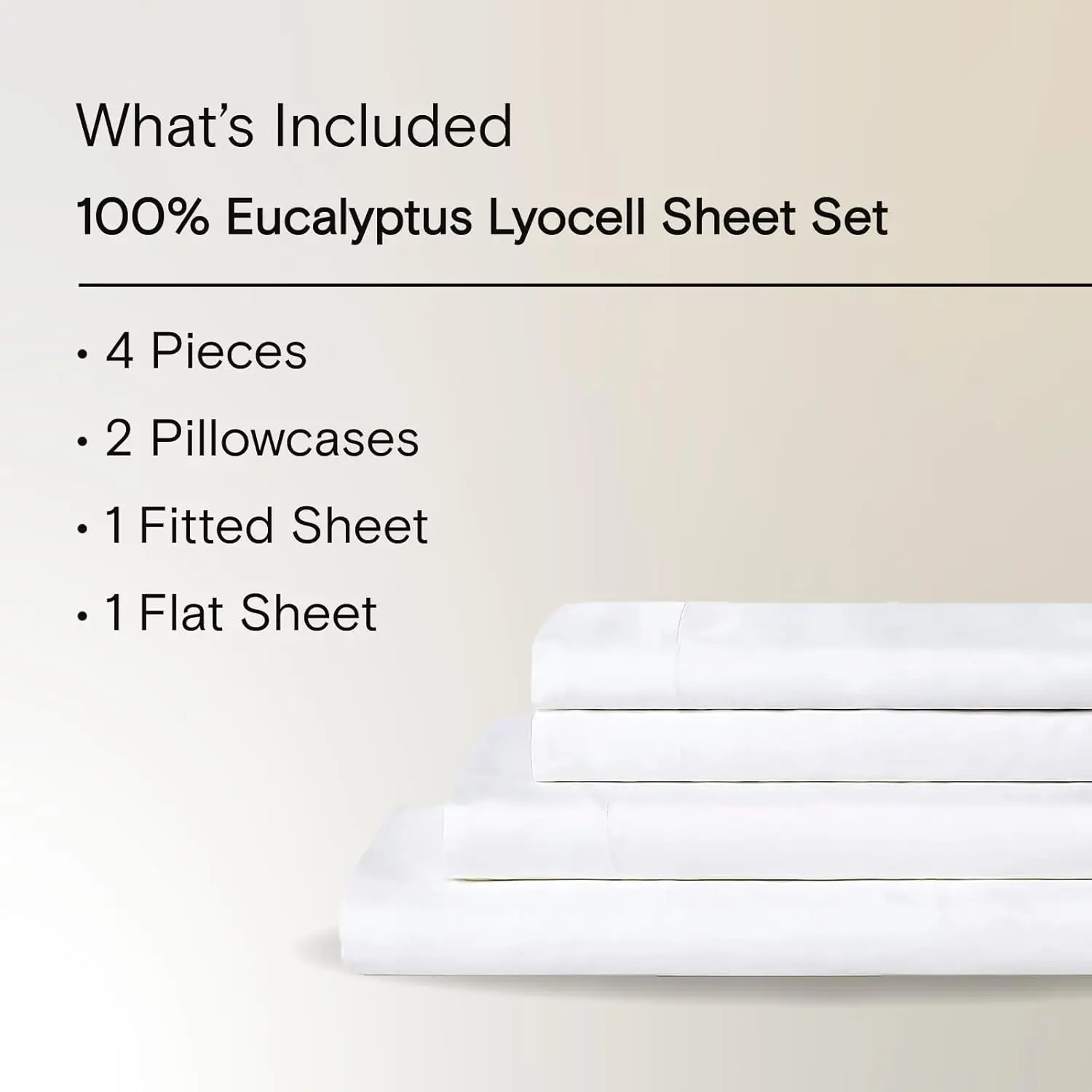 Tencel Sheet Set, 100% Lyocell Derived from Eucalyptus, Buttery Soft, Architectural Digest 2022 Best Cooling Sheets