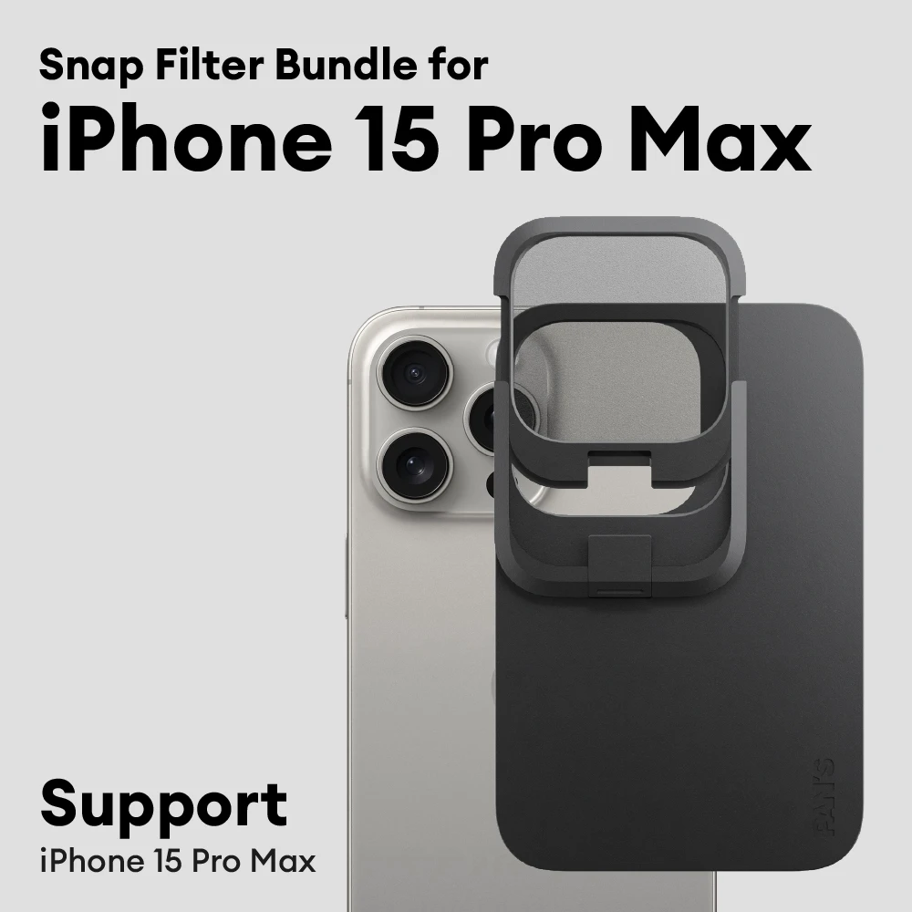 Pan's Scheme Snap Filter Magsafe Filter,ND Filter Set,Black Mist Filter,Blue Streak Filter For iPhone 15Pro/15Pro Max