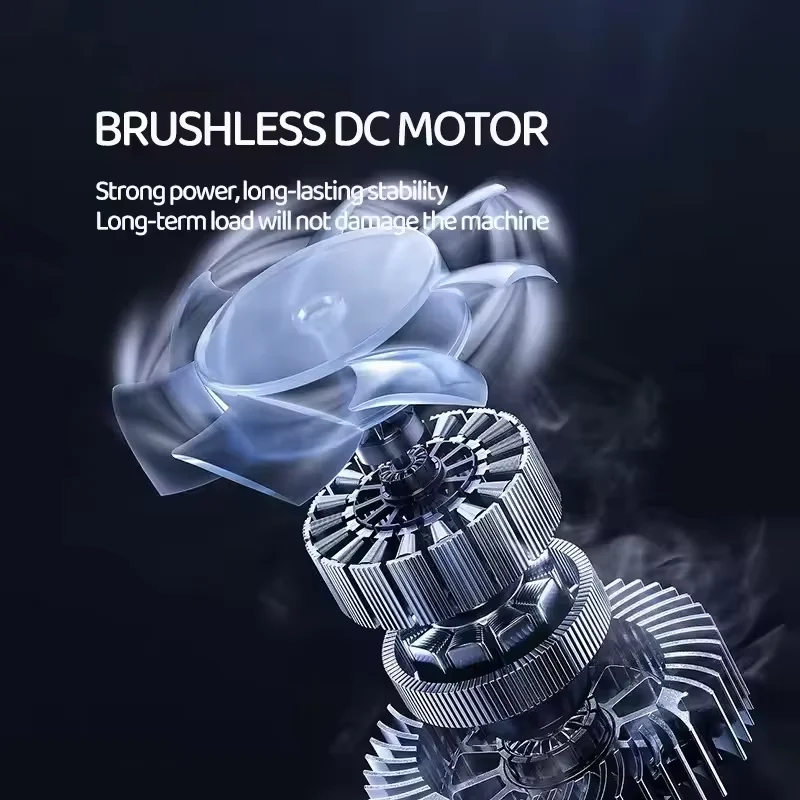 New Turbo Jet Fan Electric Air Duster With 3 Gear Adjustable 130000RPM Wind Speed 52m/s Car Computer Cleaning Blower Tools