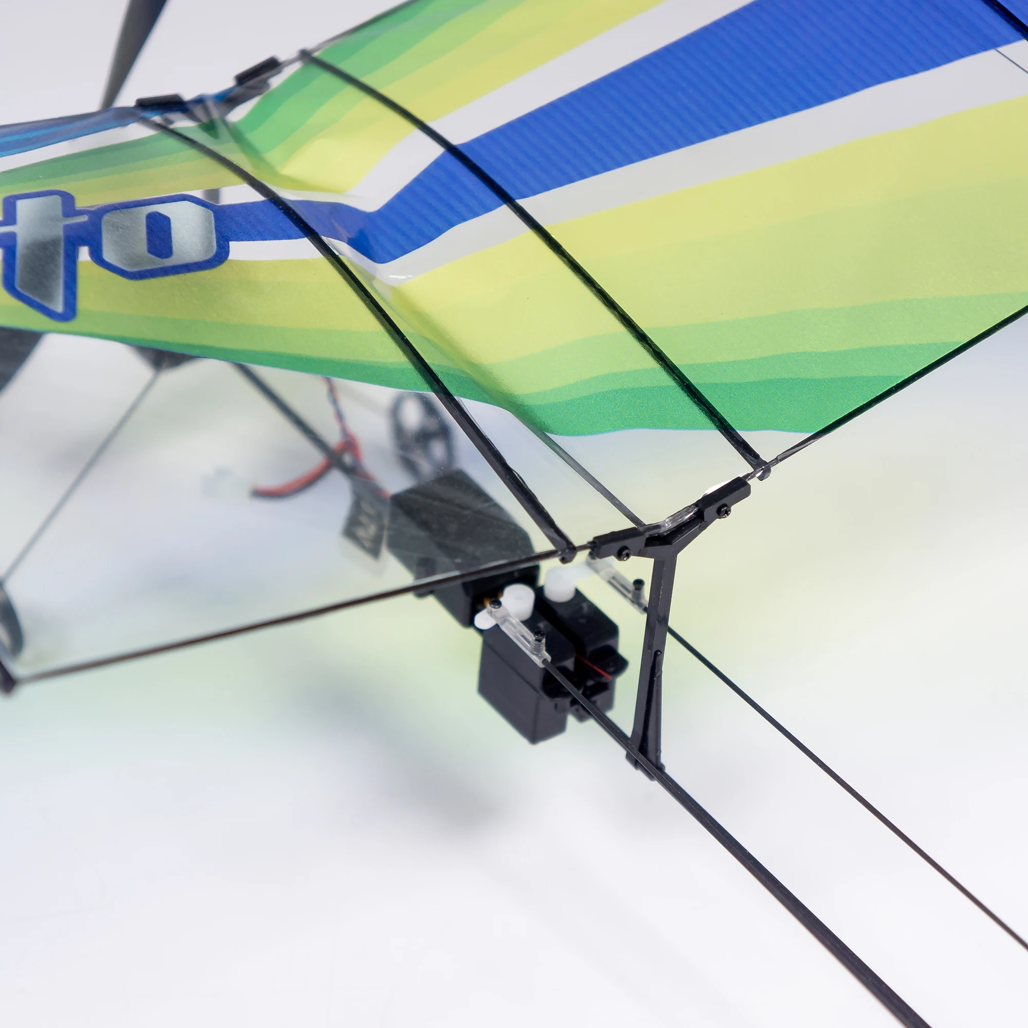 DW Hobby 360mm モスキート ミニ PETフィルム RC航空機 ラジコン飛行機キット 受信機付き 3ch 小型RC飛行機 E43