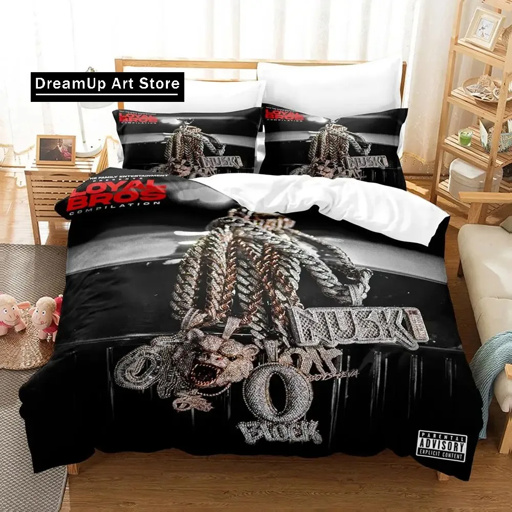 2025 Lil Durk Bedding Set Single Twin Full Queen King Size Bed Set Aldult Kid Bedroom Duvetcover Sets Anime parure de lit Bed