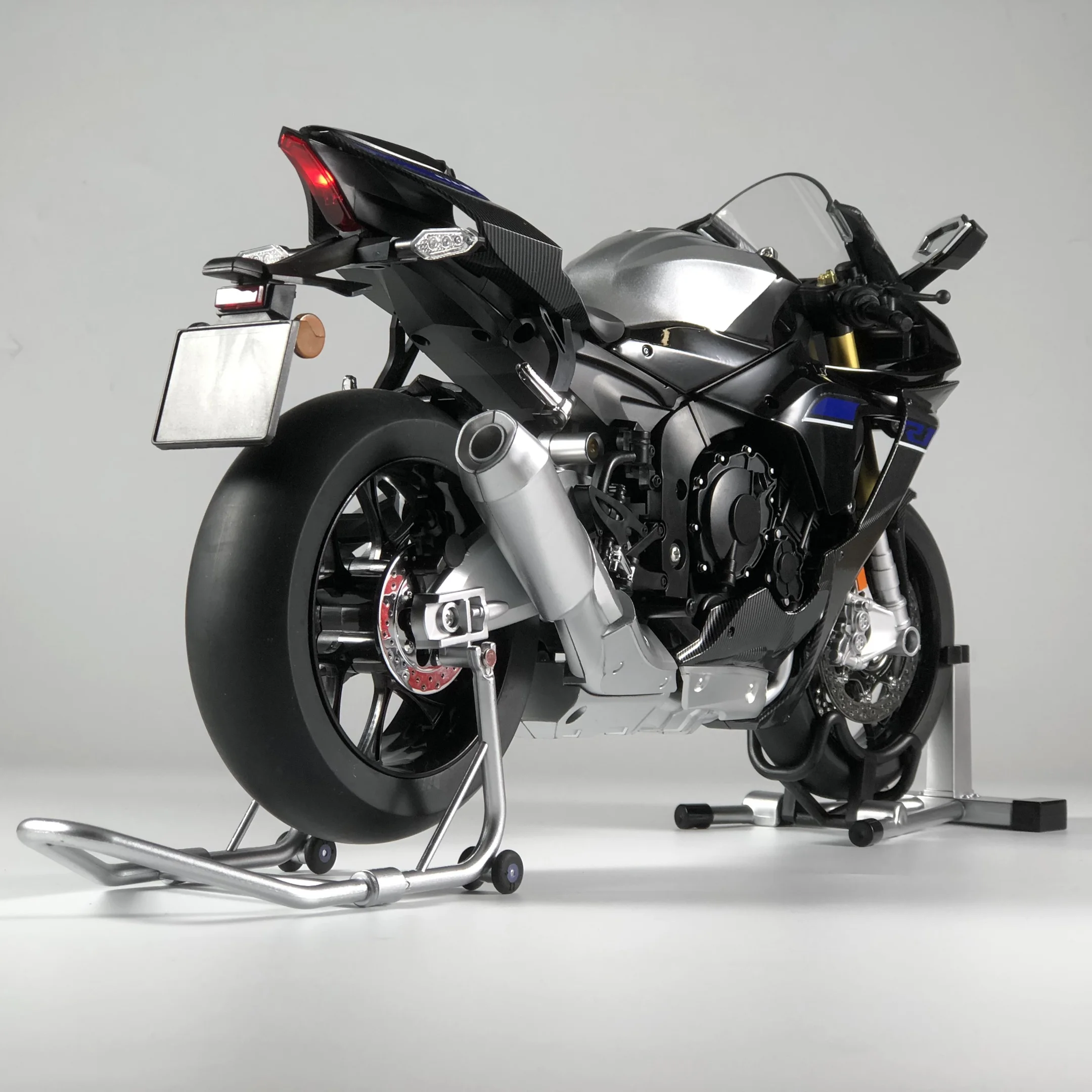 YAMAHA 1/6 ミニチュアタンク ブラック YAMAHA SR 1/6 ミニチュア
