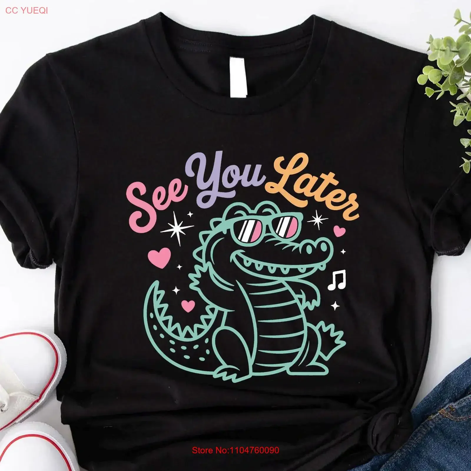 See You Later Alligator Teacher Summer T Shirt Last Day of School End Year For vintage Washed Comfortable fashion Stylish