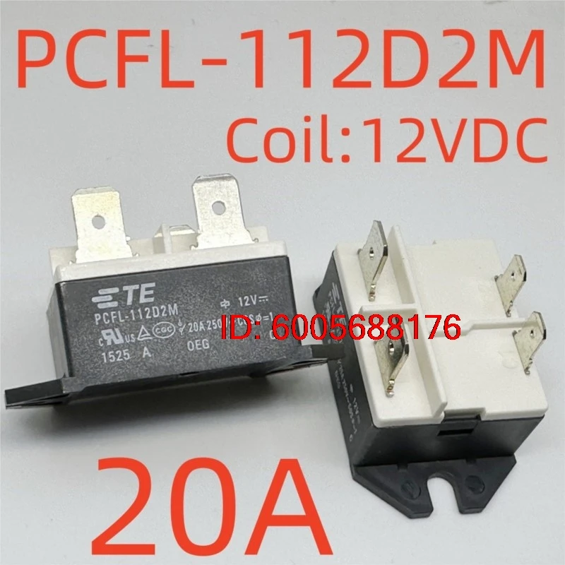10PCS New PCFL-112D2M Relay 20A-Coil:12VDC 4pins