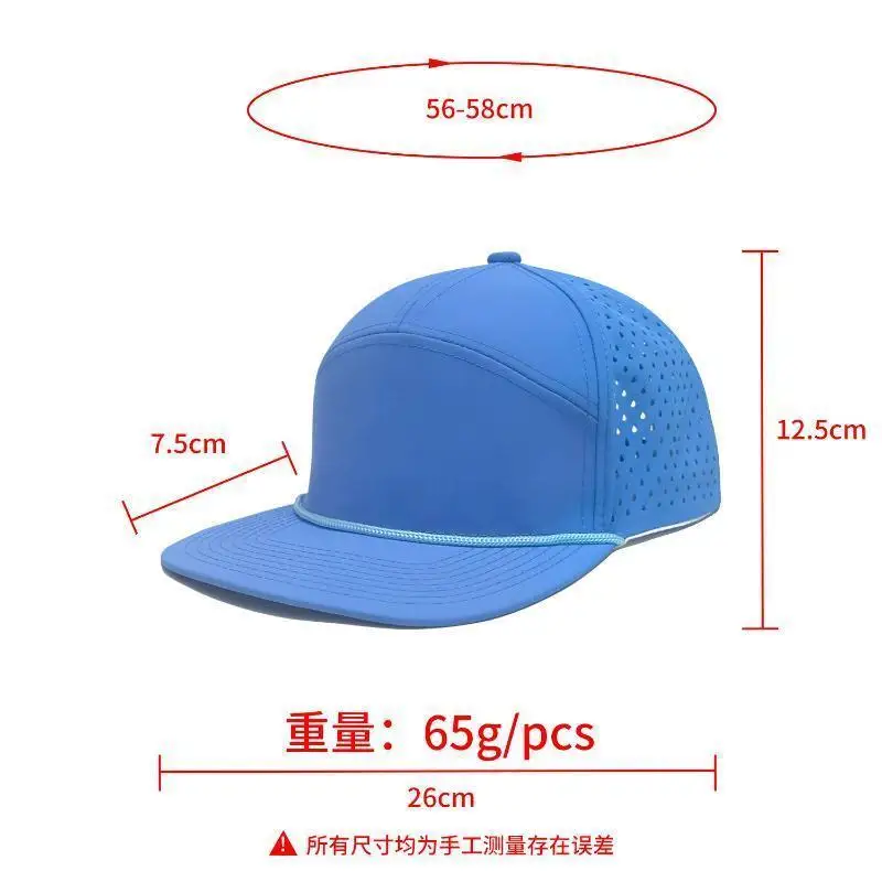 New Quick Drying Breathable Baseball Cap With Personalized Printed Logo For Men's Sports Running Fishing And Golf Cap Design
