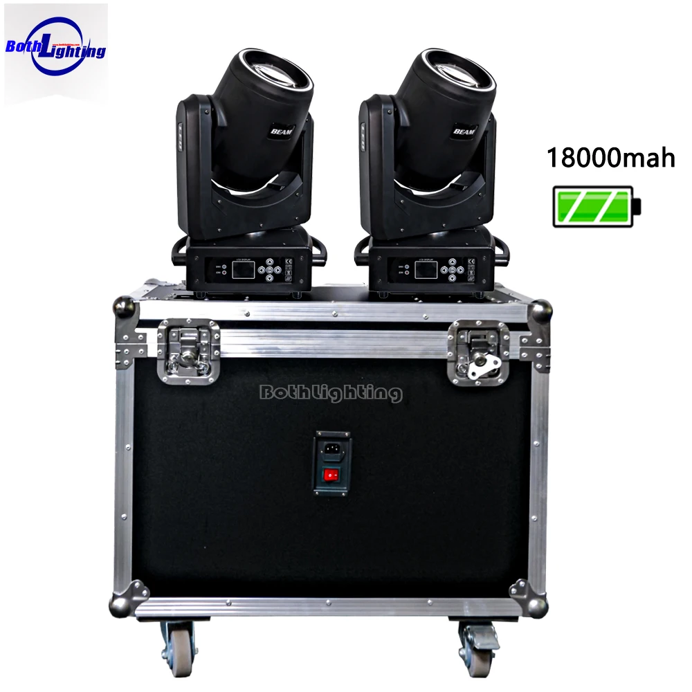 

BPM-Beams Both Lighting 100w Beam Battery Moving Head Light With Wireless DMX Lights DJ Wedding Effects Professional Stage
