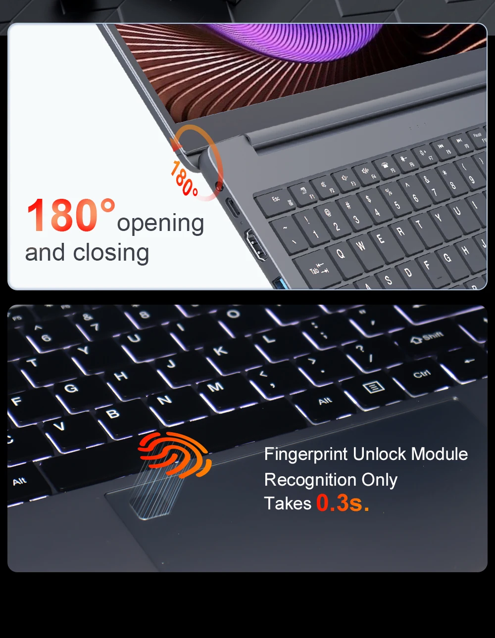 [Ship From Within Europe]Ninkear A15 Plus Laptop AMD Ryzen 7 5825U 15.6" FHD+ Display 16GB RAM+1TB SSD Wi-Fi 6 Bluetooth 4.0 Windows 11 Pro 63.52Wh Battery 65W Charging