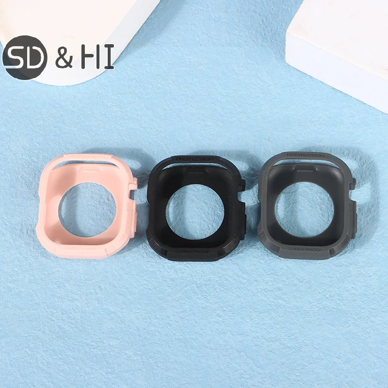 Applicable Watch Models 49mm Watch Case Triple Anti-fall TPU + Carbon Fiber Protective Cover
