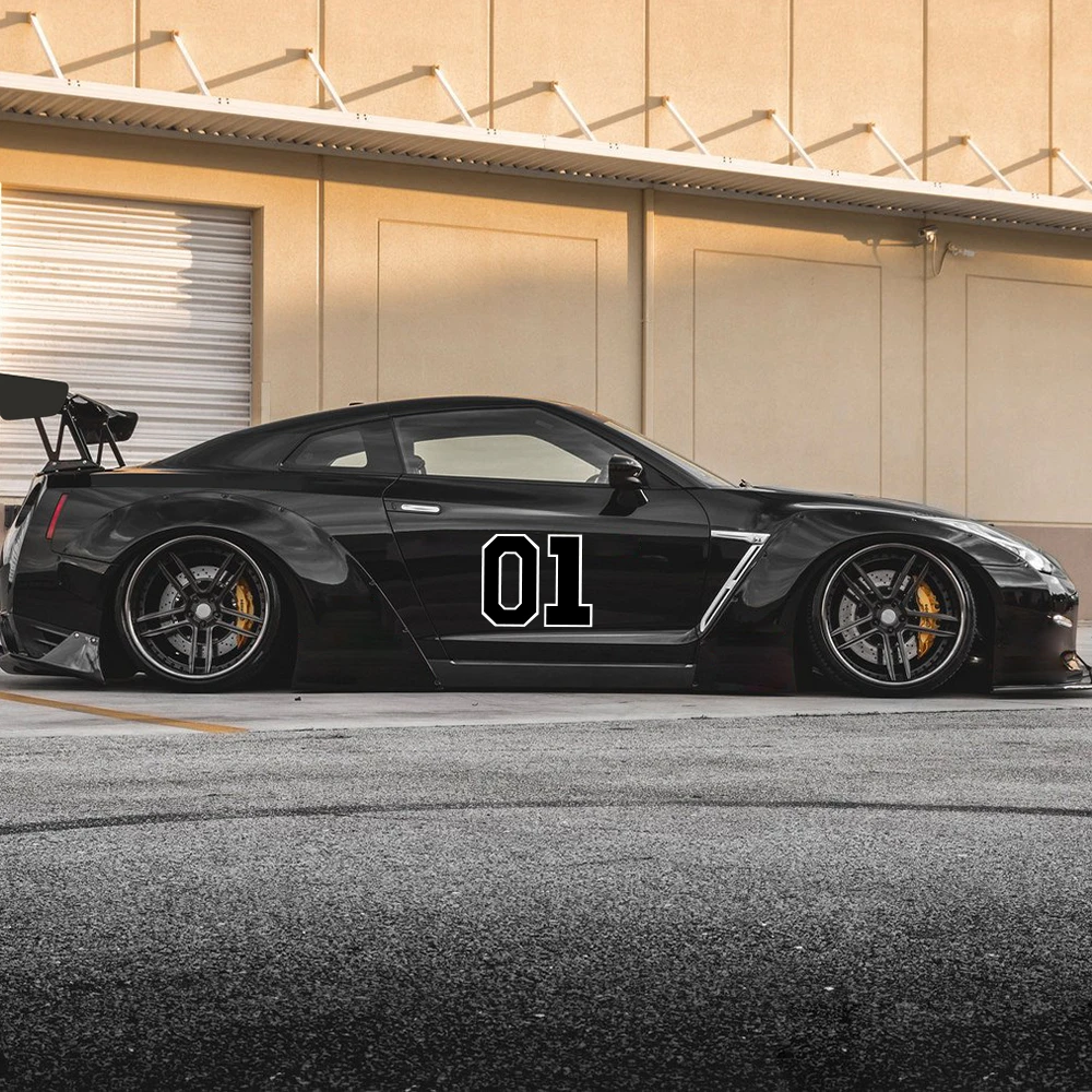 Dukes of Hazard General Lee 01 PVC Decals Car Door Side Stickers Auto Waterproof Vinyl Film Car Accessories Exterior Decoration #4