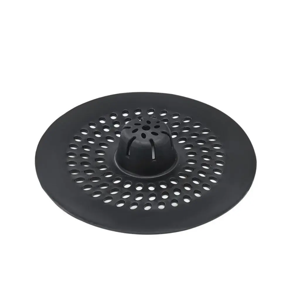 Universal Anti-blocking Hair Kitchen Sink Filter Lightweight Round Hair Filter Stain Resistant Silicone Floor Drain Mat Kitchen