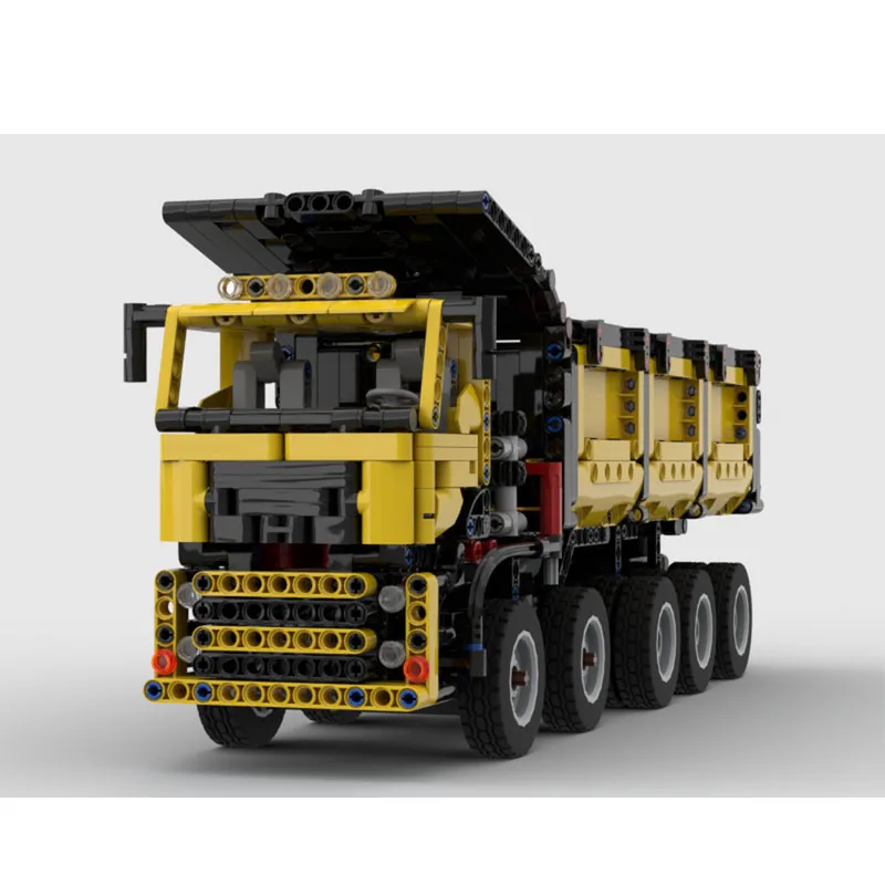 MOC-168584 جديد كلاسيكي شاحنة نقل البضائع بنة نموذج 1140 قطعة ، الأولاد الأطفال عيد ميلاد بناء الالعاب العملاقة هدية