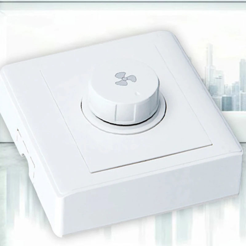 2023 New Fan Speed Control Stepless Rotating Dimmer Electronics Rotary On/Off Home Mechanical Rotary