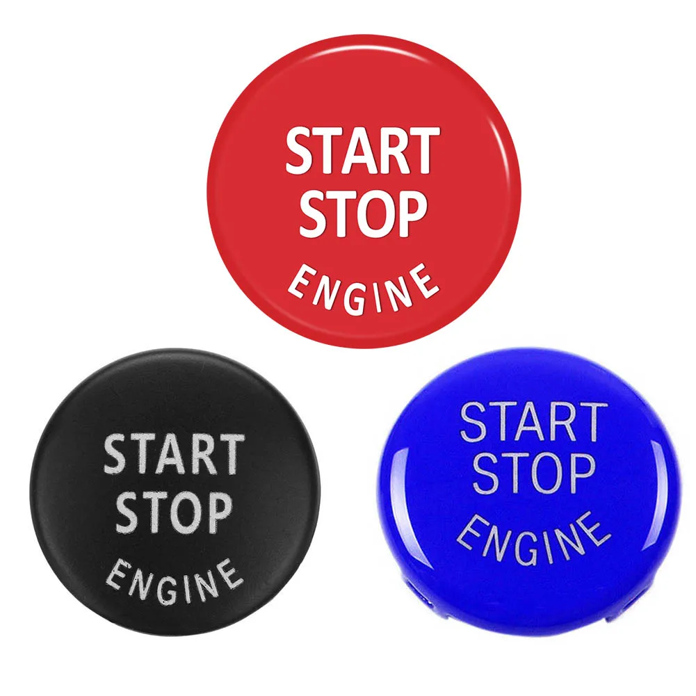 

Car Engine Start Stop Switch Button Replace Cover for BMW 1 3 5 Series E87 E90/E91/E92/E93 E60 X1 E84 X3 E83 X5 E70 X6