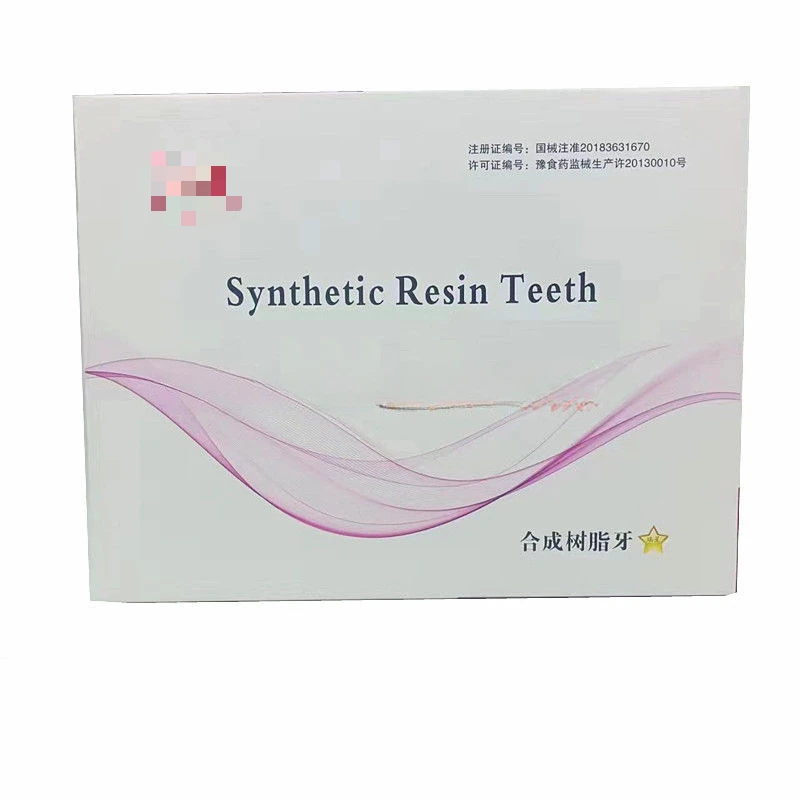 1set Dentistry Synthetic Resin Teeth Complete Denture Teaching Model Oral Implants Full Set Multiple Models Dental Materials