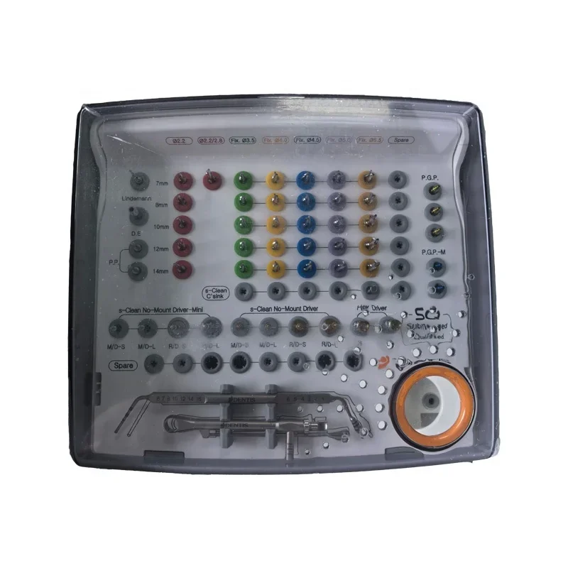 Dentis Kit Oral Surgery Set Cassette for Tooth Extraction Manual Power Cost-Effective Tools