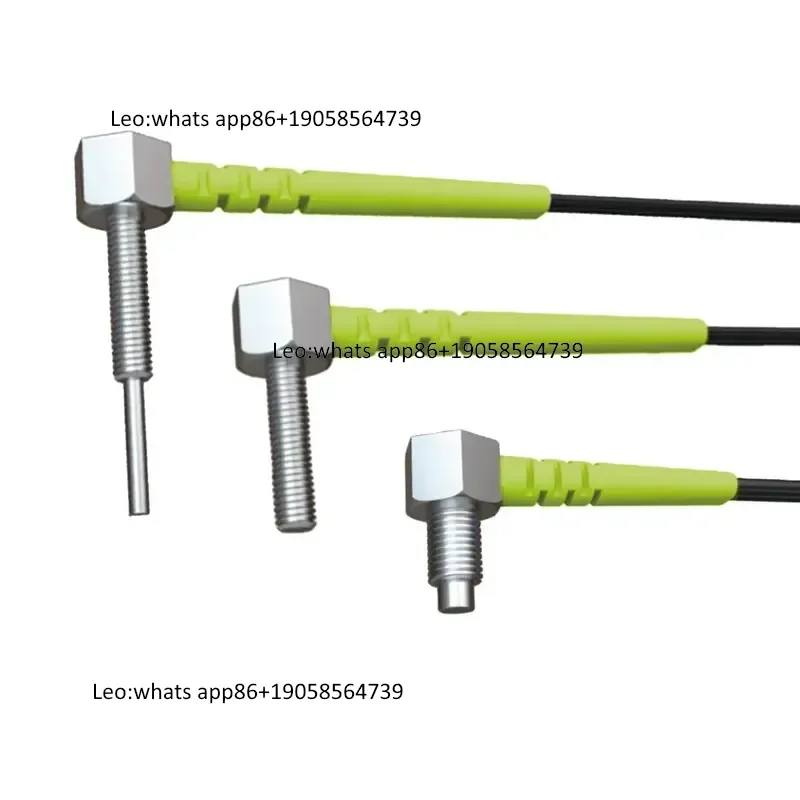 CORON New Right-Angle Fiber Optic Sensor Optical Switch M3 M4 M5 M6 Multiple Cores DC12-24V Detecting Counting