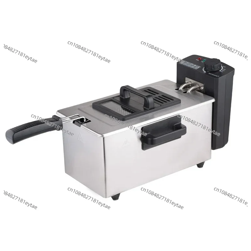 3L Automatic Electric Fryer WJ-800 Household French Fries Electric Fryer Oil 220V/2000W Stall Fried Skewer Fryer