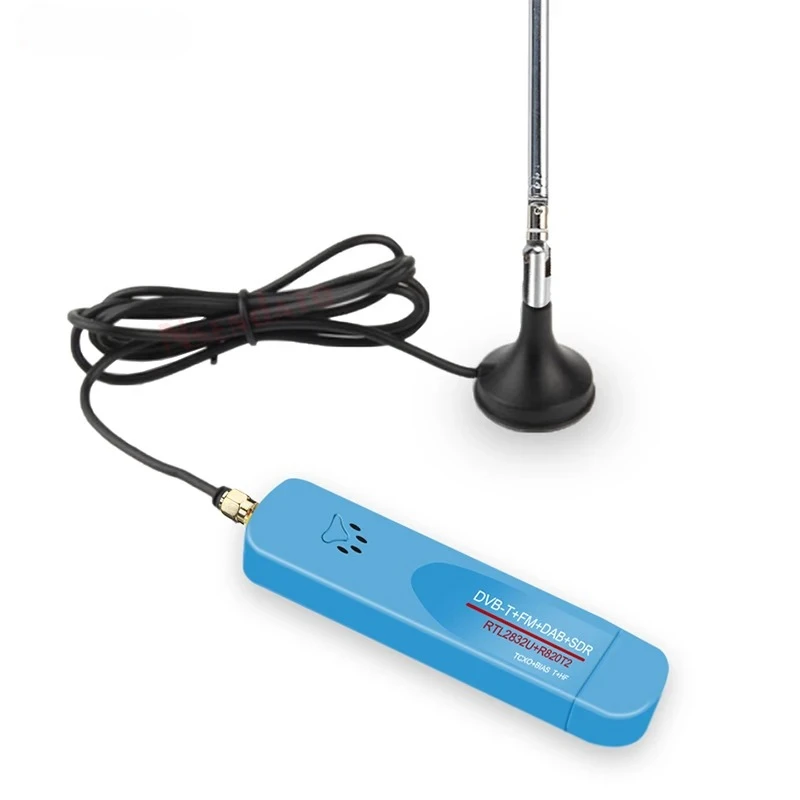 Digital USB 2.0 RTL SDR TCXO RTL2832U+R860 DAB FM DVBT TV Tuner Stick Dongle DVB-T+FM+DAB+SDR TV Scanner Receiver With Antenna