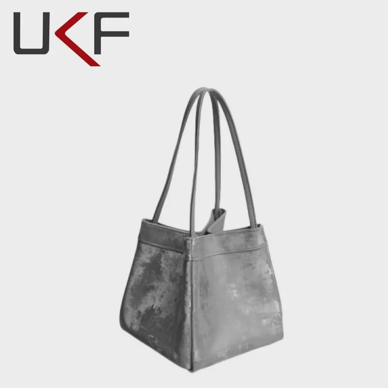 

UKF 2024 New Stylish Ladies Basket Bucket Bag Wing Bag Women Square Handbags Designer Shoulder Crossbody Bags For Women Bolas