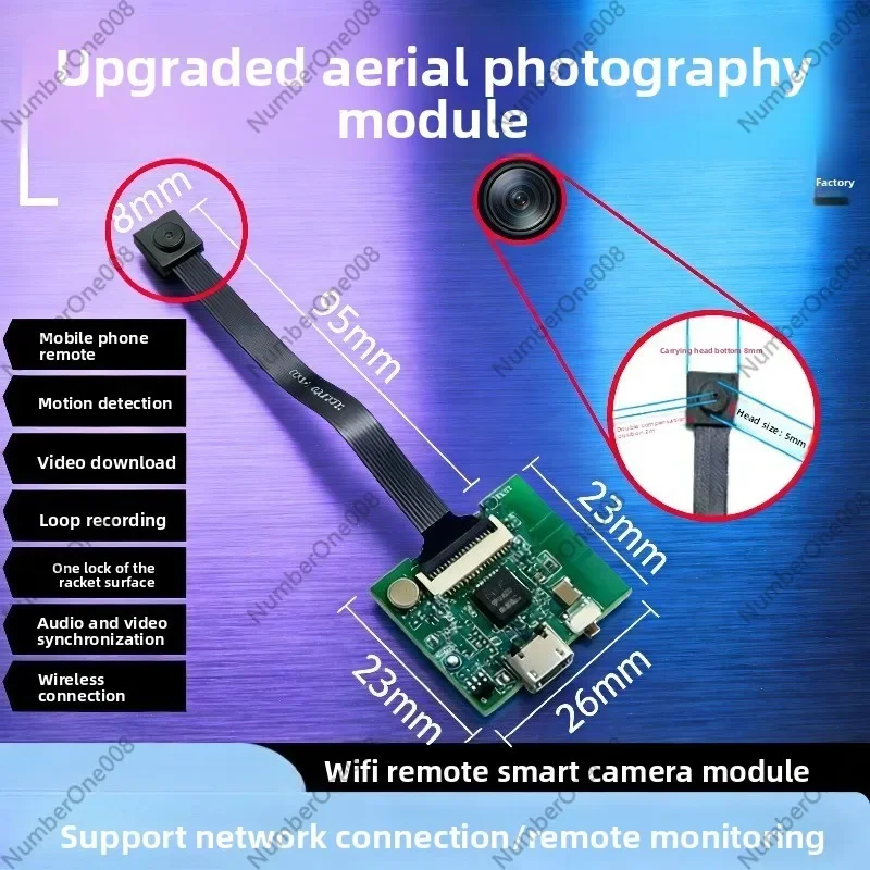 Imagen 4: Cámara Remota HD Inalámbrica, Módulo de Transmisión de Video WiFi para Dron FPV y Coche RC