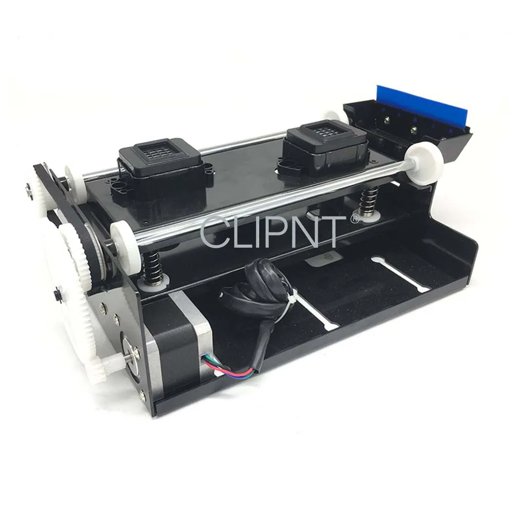 1 Set Double Head Capping Station for XP600 Printer Head Pump Assembly Single Motor Ink Stack Cleaning Unit