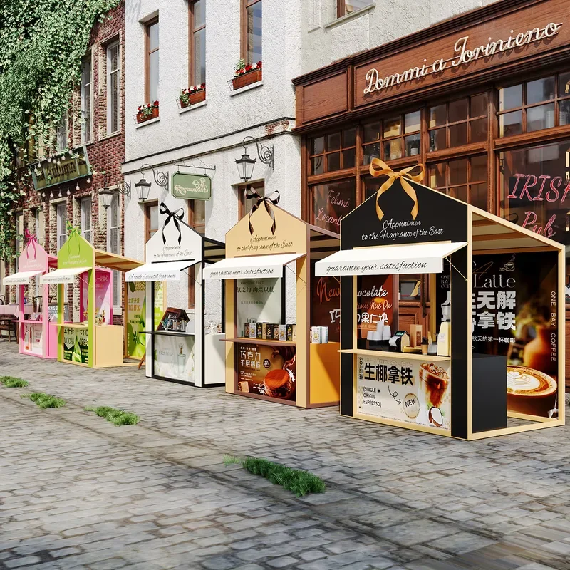 For Exhibition Large Scale Event Booth Display Stand Market Night Market Sale Stall Scenic Commercial Street Characteristic