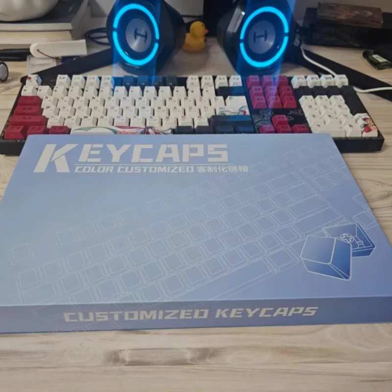 

Pixel Fantasy World PBT колпачки для клавиш на заказ OEM-профиль глянцевые клавиши крестовый переключатель магнитный переключатель механические колпачки для клавиатуры для офиса
