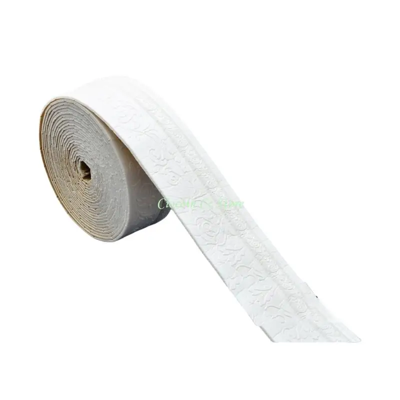 X90F Home Decors Adhesive 3D Foam Molding Trim for Ceilings Corner Strips