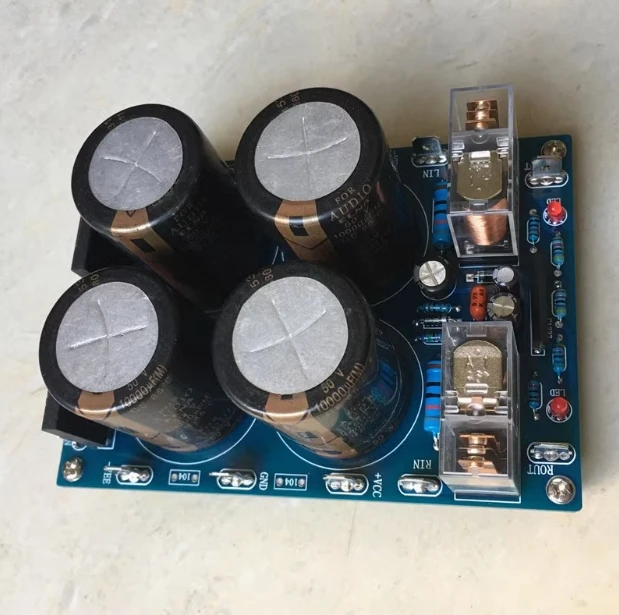 Muziek Fax A1 Klasse A Versterker Power Board Rectificatiefilter Onafhankelijke luidsprekerbescherming Onderhoud Vervanging DIY
