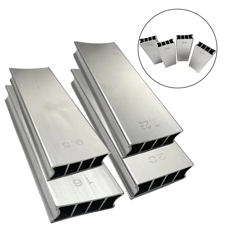 A12E-1PC Two-Way Radius Sanding Block 20CM Aluminum Alloy Fret Leveling Fingerboard Luthier Tool Guitar Bass Sanding