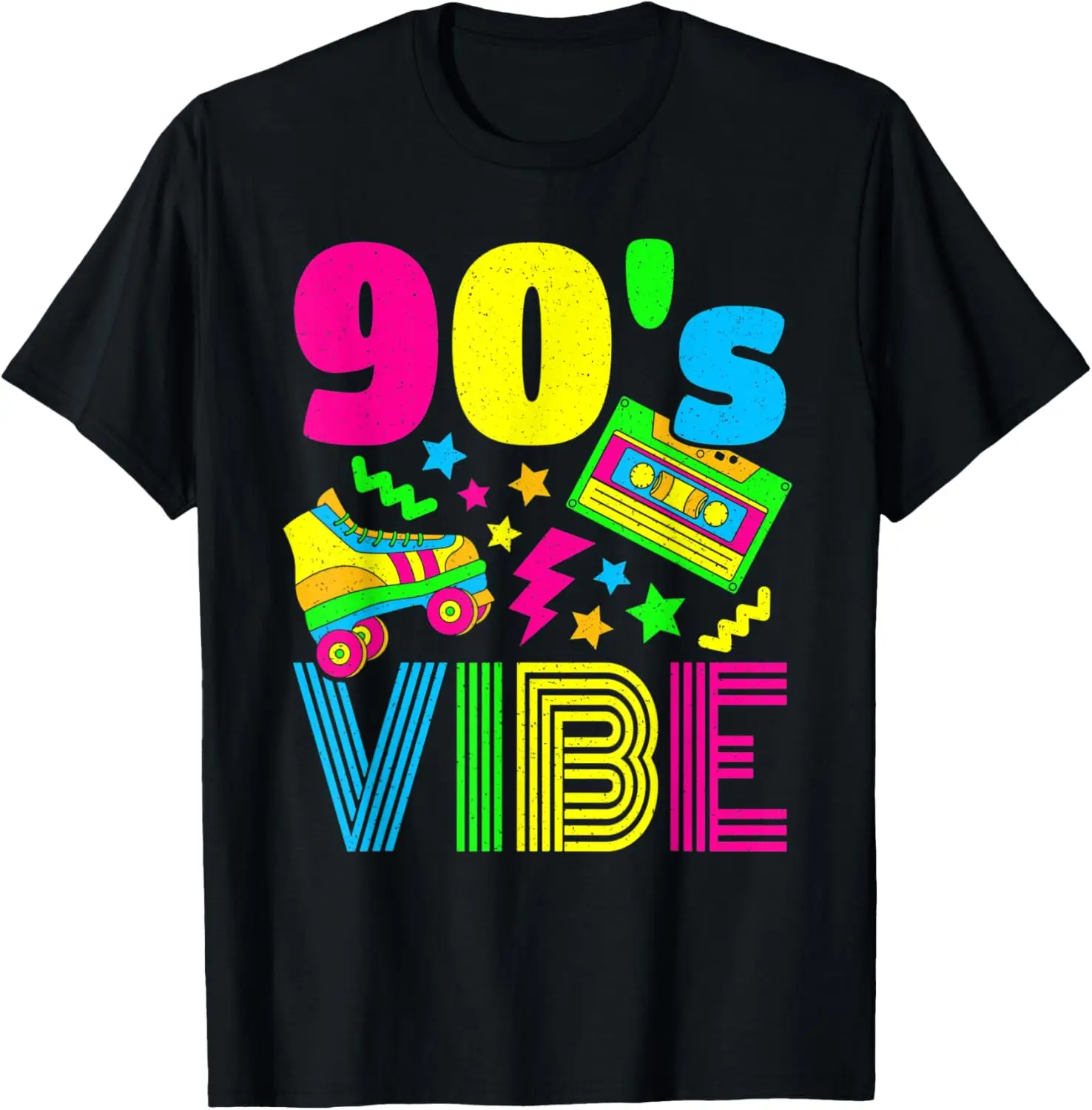

Футболка 90-х годов Vibe 1990s Fashion Nineties Theme Party 90-х годов