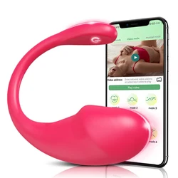 Draadloze Bluetooth G Spot Dildo Vibrator Voor Vrouwen App Afstandsbediening Slijtage Vibrerende Ei Clit Vrouwelijke Vibrerende Slipje Seksspeeltjes