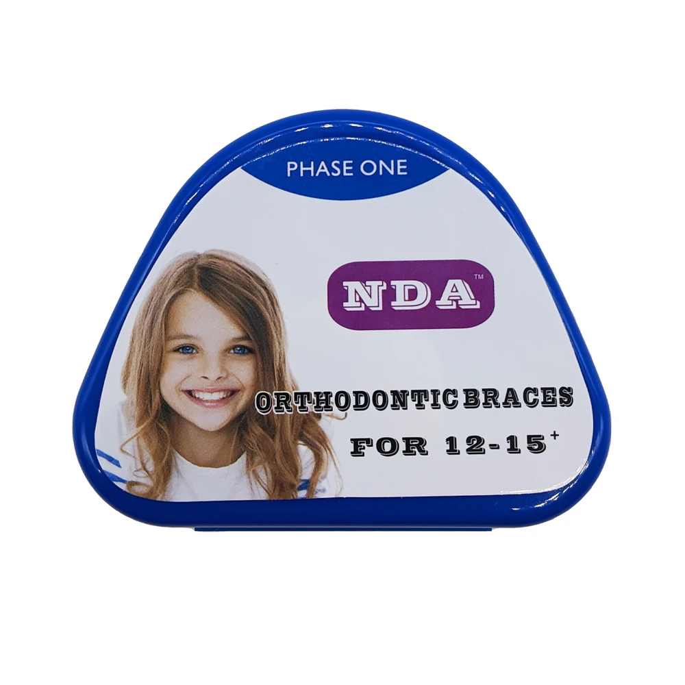 

NDA orthodontic braces, oral training equipment, children's orthodontic braces, invisible correction 12 years old, blue white