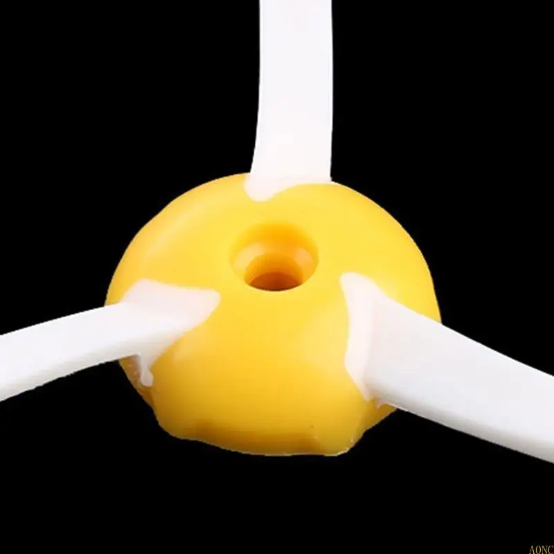 A0NC 3 Seitenpinselbodenfliesen Reinigung Impfstoff Reiniger Zubehör Teilwerkzeug 1pcs